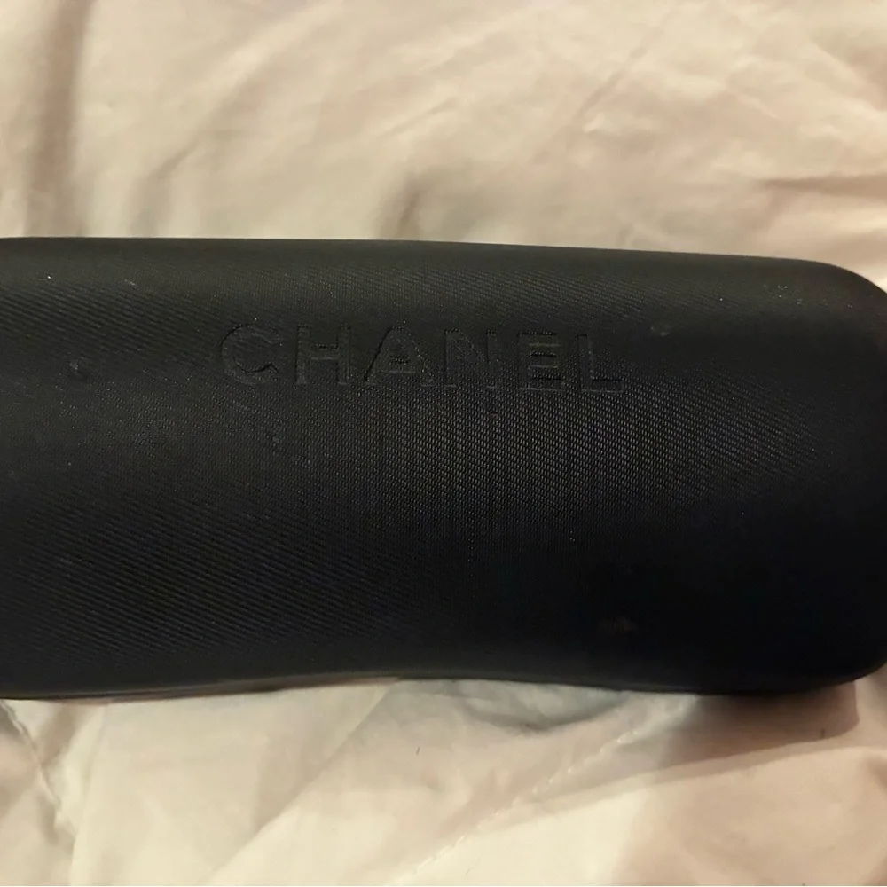 CHANEL Shield Sunglasses in Black